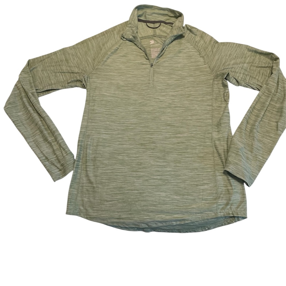 All in Motion Green Zip-Up